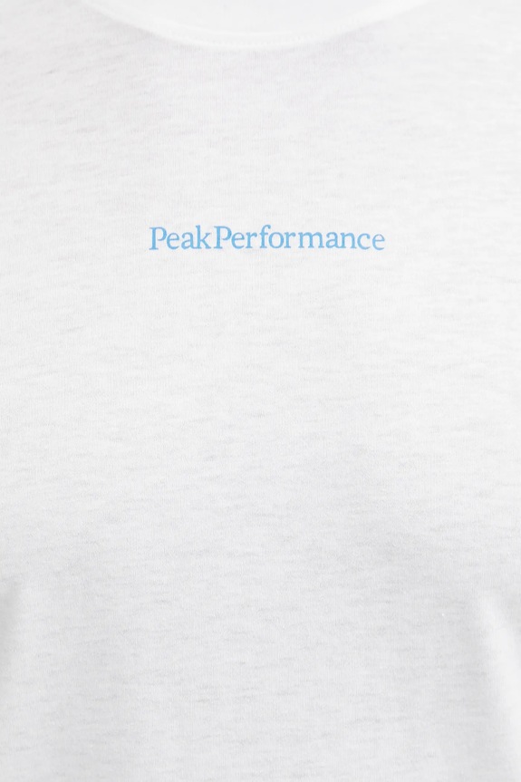 Peak Performance tricou bărbătesc Explore Graphic G79744 alb