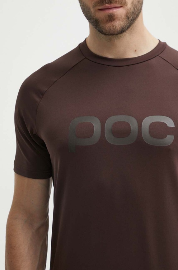 POC t-shirt rowerowy Reform Enduro 52905 brązowy