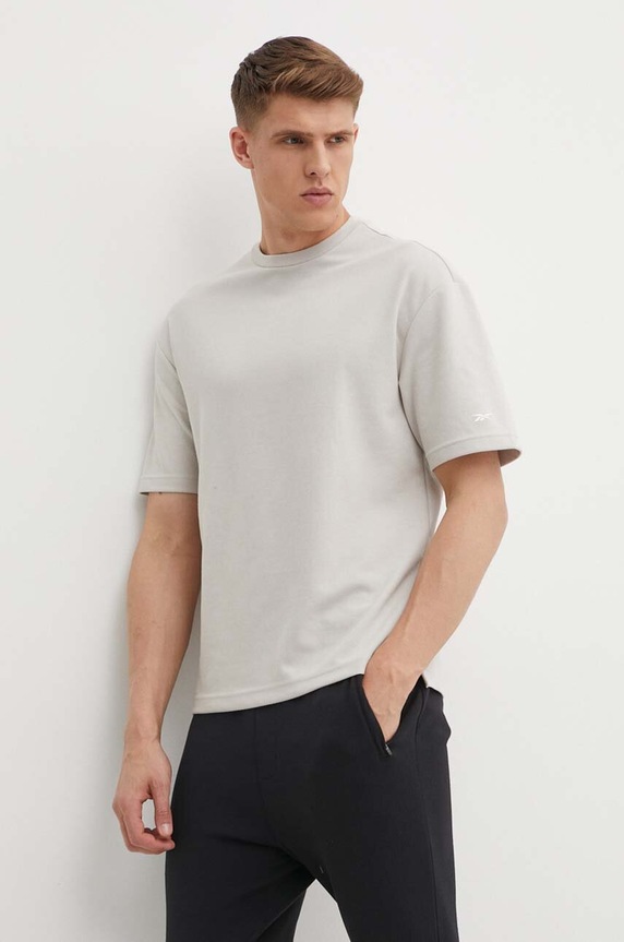 Majica kratkih rukava Reebok Active Collective okrugli bež 100075587