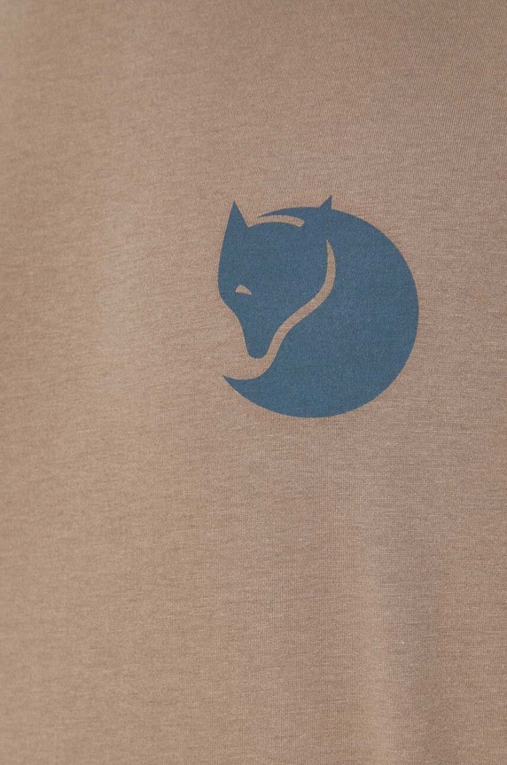Футболка Fjallraven Walk With Nature T-shirt M коричневый F12600216.244