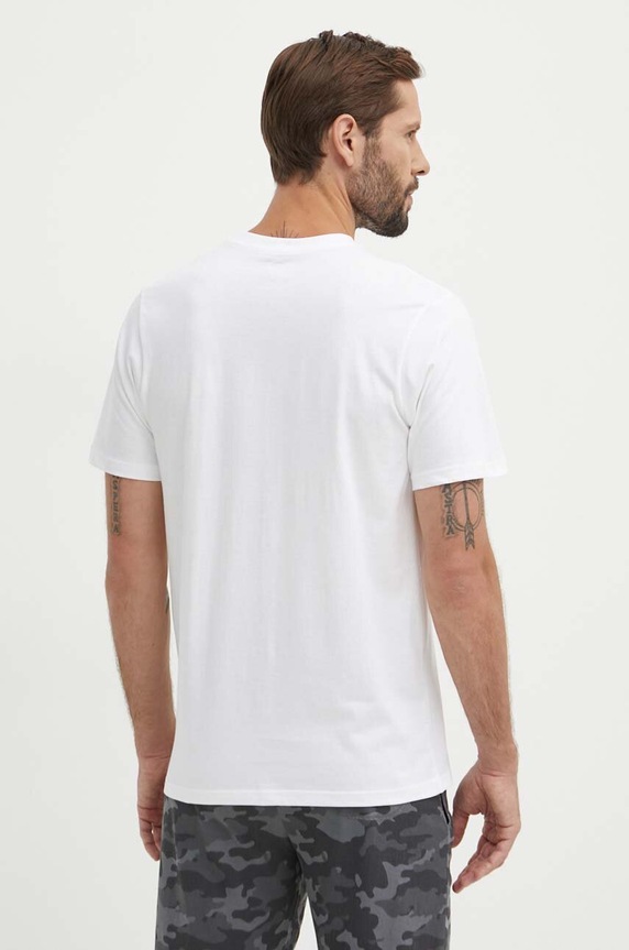 Îmbrăcăminte 47 brand tricou din bumbac MLB Oakland Athletics BC018TEMECH615133WW alb