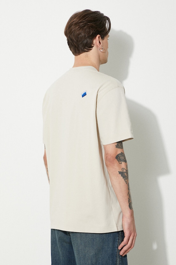 Clothing Ader Error t-shirt Tee BN01SSTS0107 beige