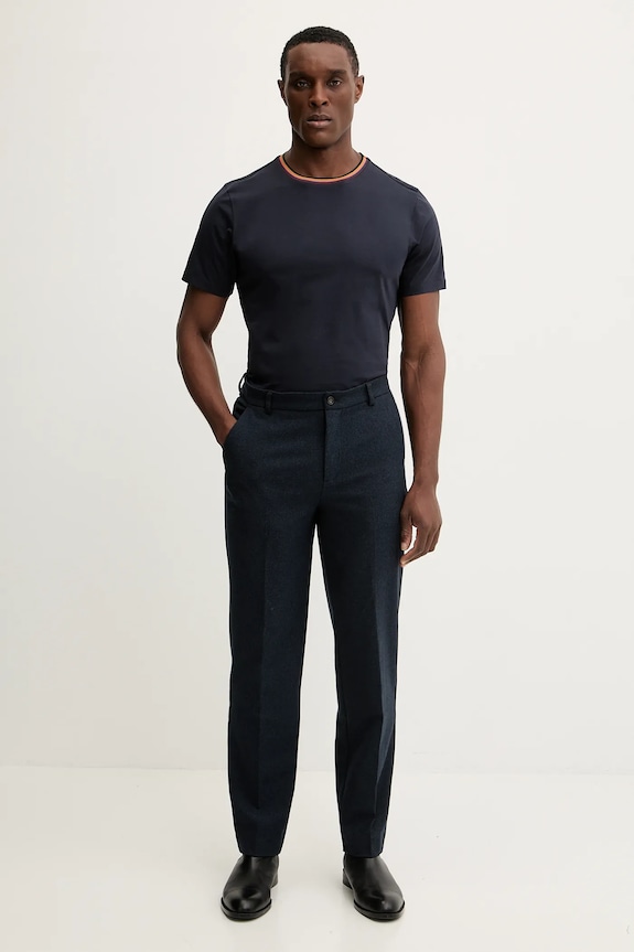 Βαμβακερό μπλουζάκι Paul Smith M1R.697PS.H00084 σκούρο μπλε SS25