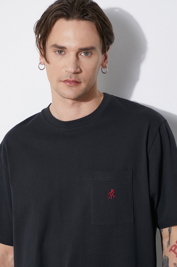 Gramicci tricou din bumbac One Point G304.OGJ negru