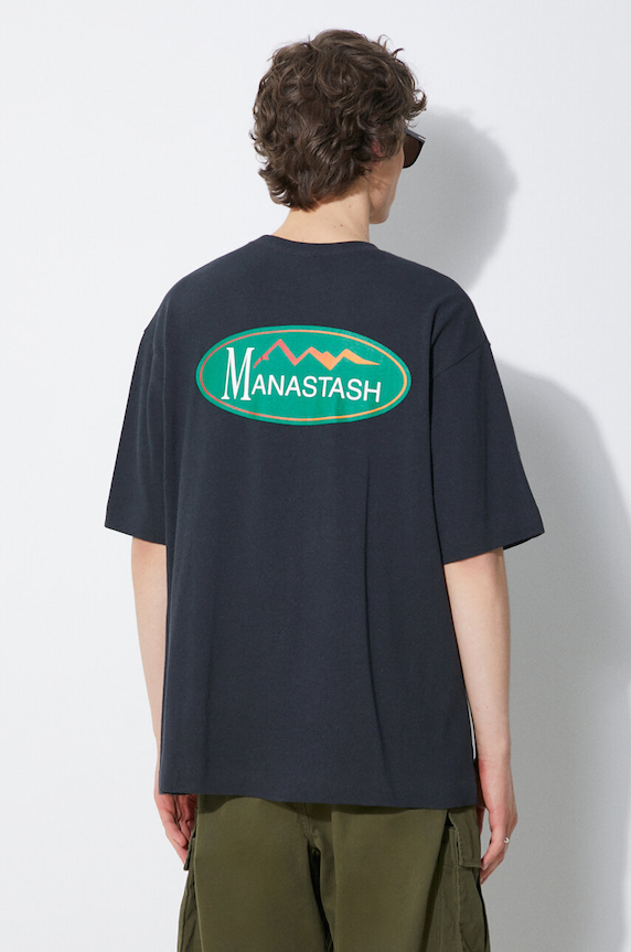 Tričko Manastash Hemp Original Logo ostatné čierna 7924134002