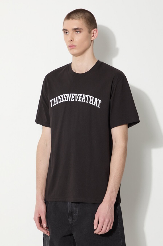 thisisneverthat t-shirt Arch-Logo Tee czarny TN240TTSST04