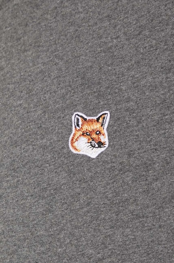 Maison Kitsuné cotton t-shirt Fox Head Patch Regular Tee Shirt LM00104KJ0008