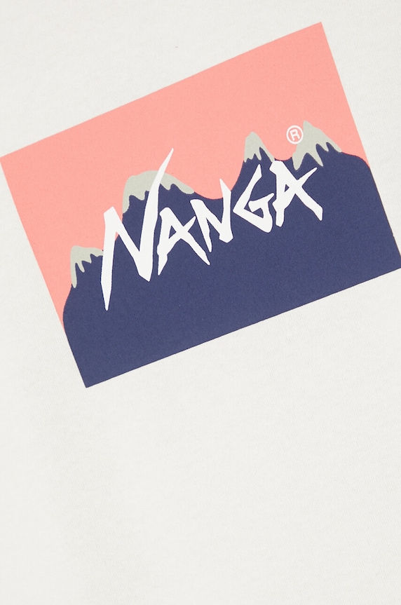 Футболка Nanga Nanga × Jerry Ukai Eco Hybrid Nanga Logo Tee NW2411.1G805.C