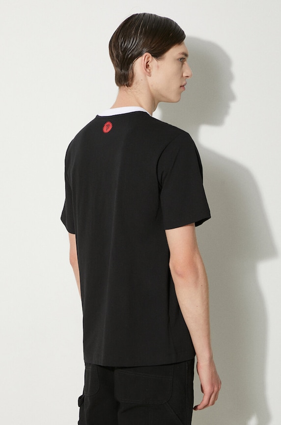 Abbigliamento ICECREAM t-shirt in cotone Tiger IC24237 nero