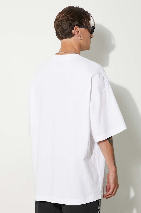 Одяг Бавовняна футболка Carhartt WIP Link Script T-Shirt I031373.00AXX білий