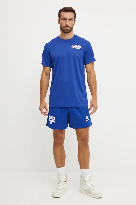Nike t-shirt treningowy New York Giants 02ES.155N.8I.K0Z niebieski SS24