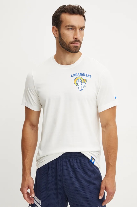 Oblačila Bombažna kratka majica Nike Los Angeles Rams N199.11K.95.8AB bež