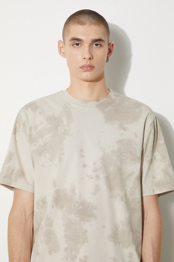 STAMPD cotton t-shirt Tie Dye SLA.M3330TE.STD beige