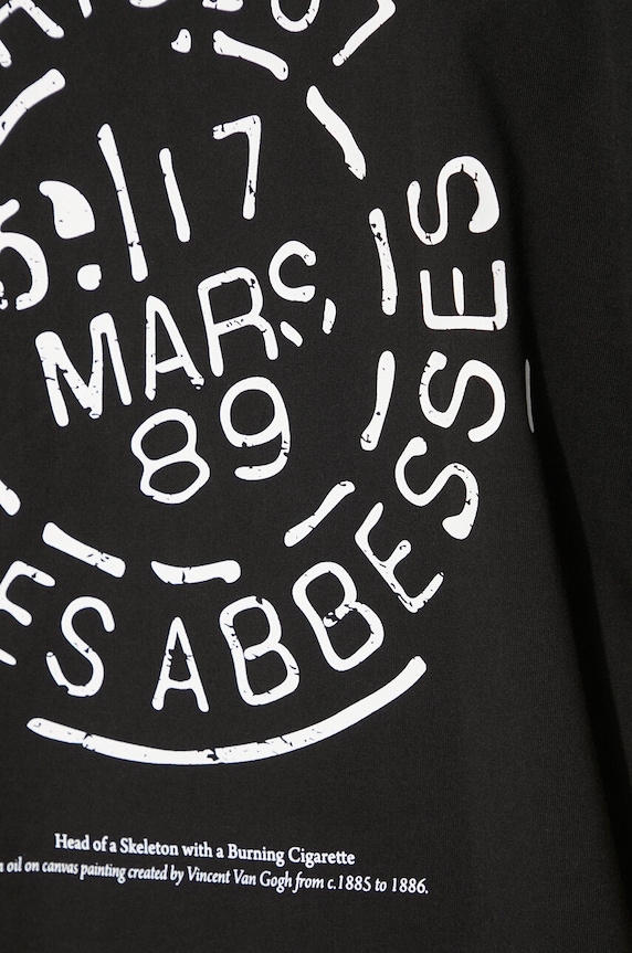 STAMPD cotton t-shirt Van Gogh Relaxed Tee SLA.M3248TE.BLK