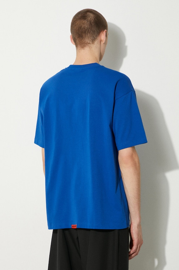 Clothing AAPE cotton t-shirt Basic Tee AAPTEM1493XXM navy