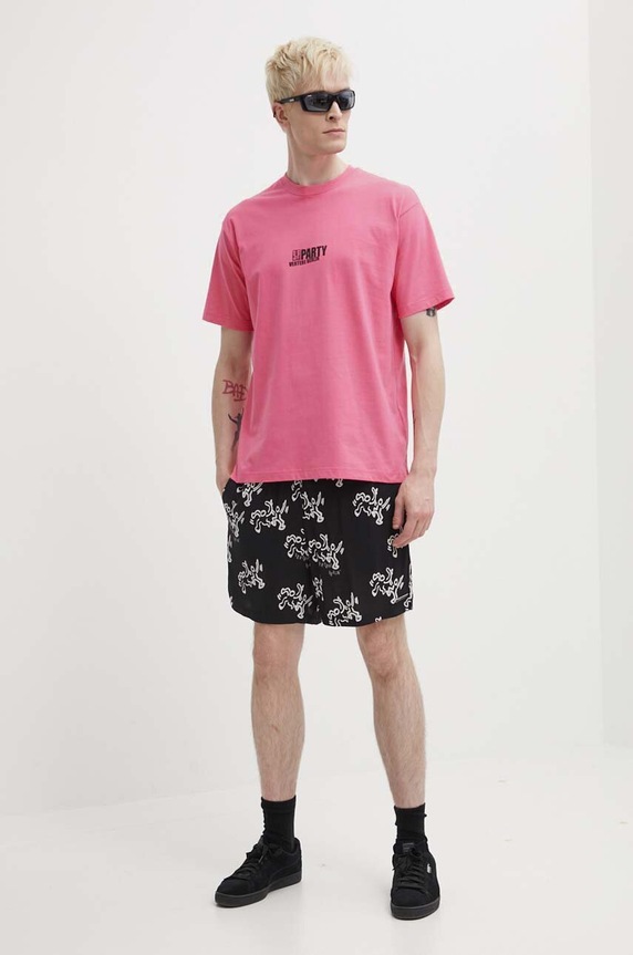 Vertere Berlin t-shirt bawełniany VER.T220 różowy SS24