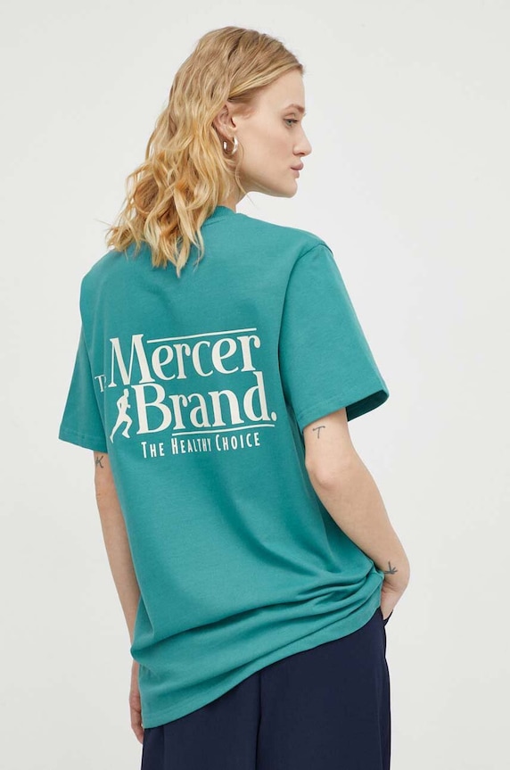 Памучна тениска The Mercer Brand The Heavy Tee MEAP241002