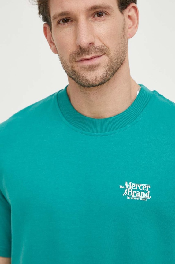 Памучна тениска The Mercer Brand The Heavy Tee MEAP241002