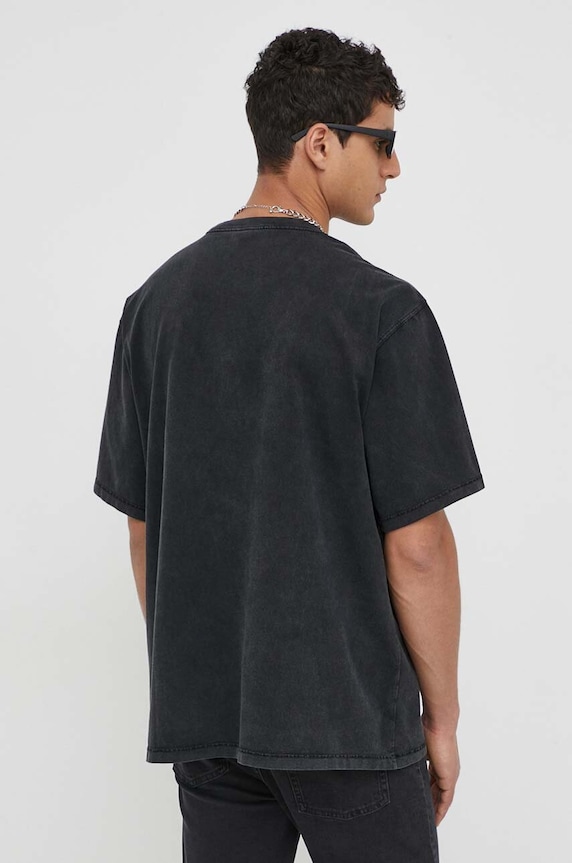 Îmbrăcăminte Won Hundred tricou din bumbac 2937.12071 negru