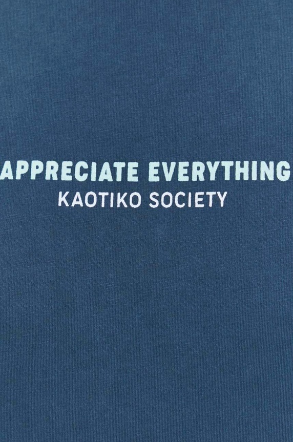 Bombažna kratka majica Kaotiko AO019.01.G002