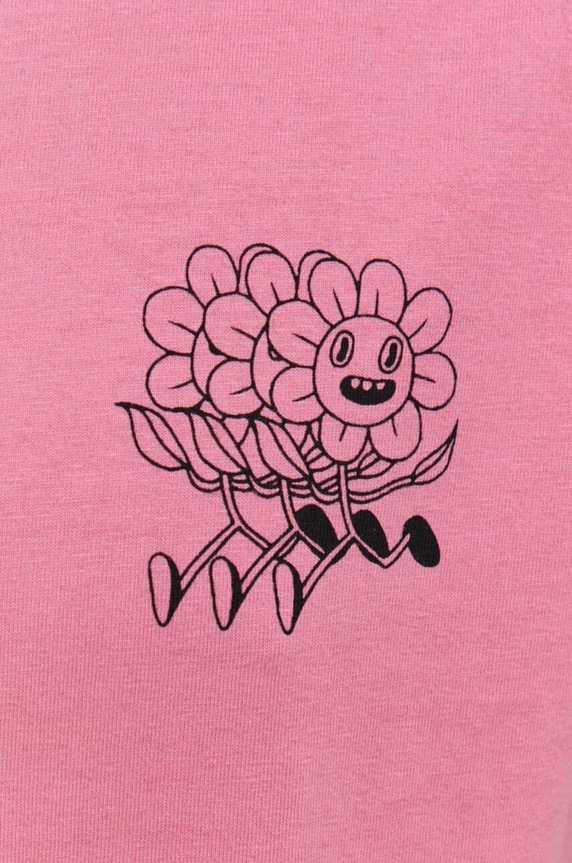 Bombažna kratka majica Kaotiko AM087.01.G002