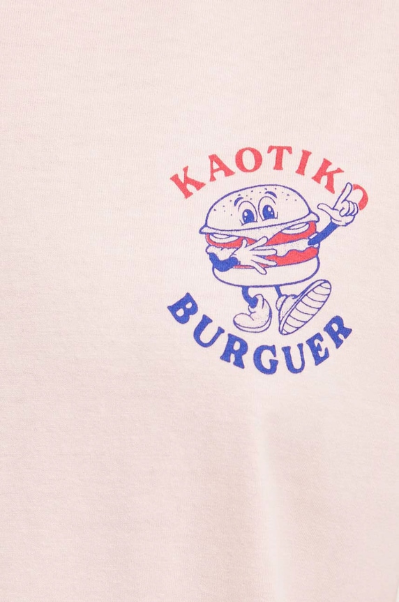 Bavlnené tričko Kaotiko AL139.03.G002