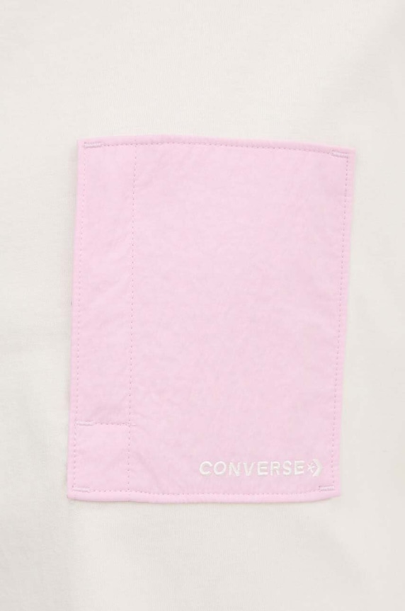 Pamučna majica Converse 10026381.A05