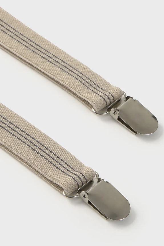 Mayoral papillon e bretelle per bambini 10891.3B.Mucha.PPYA beige SS25