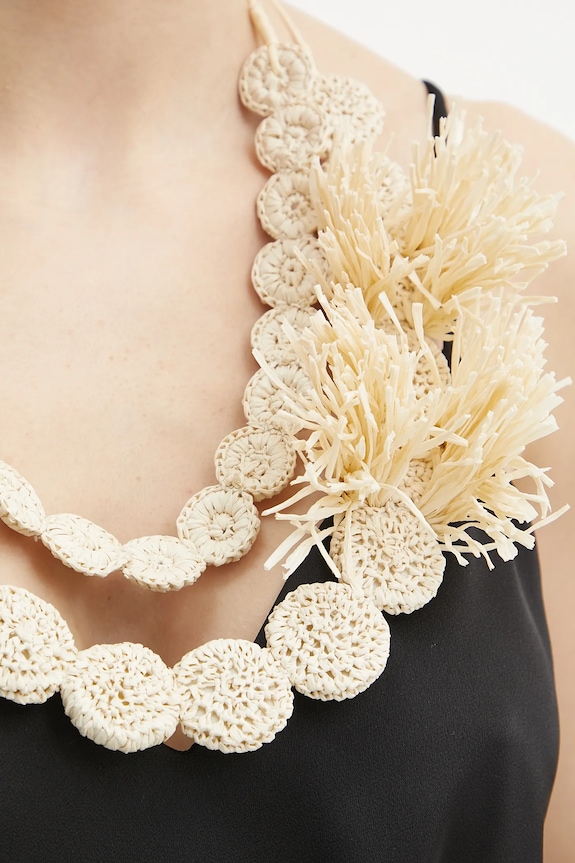 Ogrlica Liviana Conti A5SJ81 bež ZS25