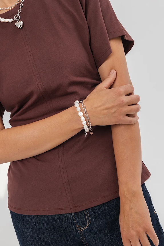 ANIA KRUK bracciale con pietre naturali ARIEL MRUAP2702 argento