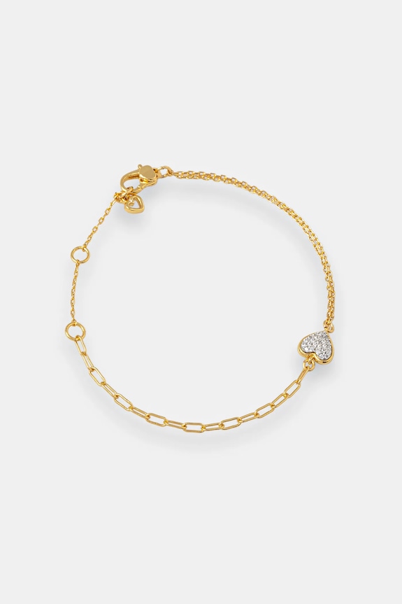 Βραχιόλι Kate Spade ζιρκόνια χρυσαφί KK470