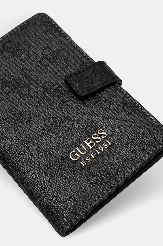 Accesorii Guess husă pentru pașaport și etichetă pentru bagaj ORLINA TWX953.10370 gri