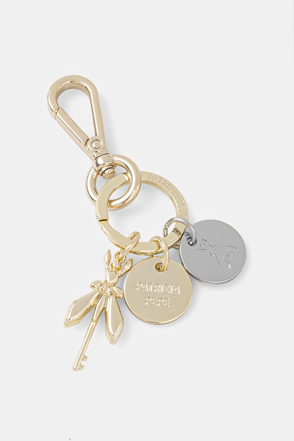 Μπρελόκ Patrizia Pepe χρυσαφί 2J2531.M060