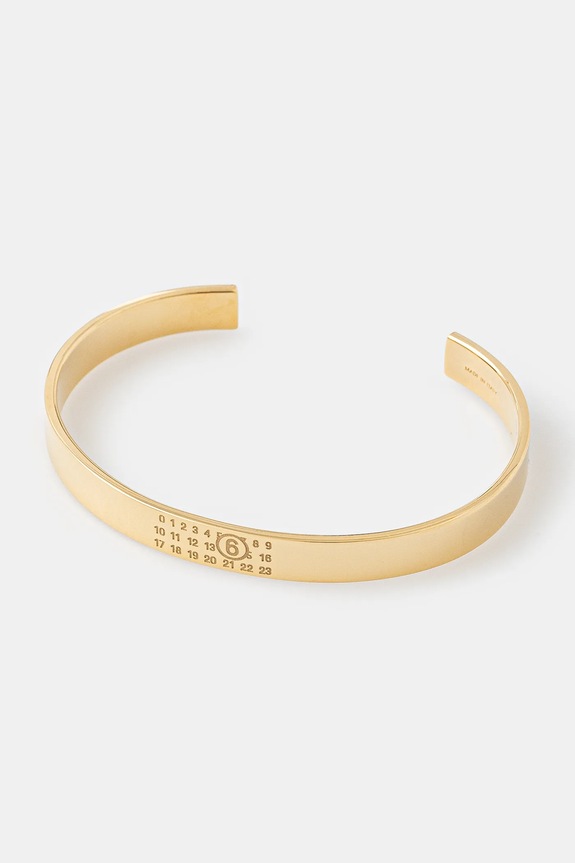 MM6 Maison Margiela braccialetto oro SM6UY0061.P6469