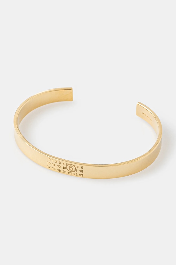 MM6 Maison Margiela braccialetto oro SM6UY0061.P6469