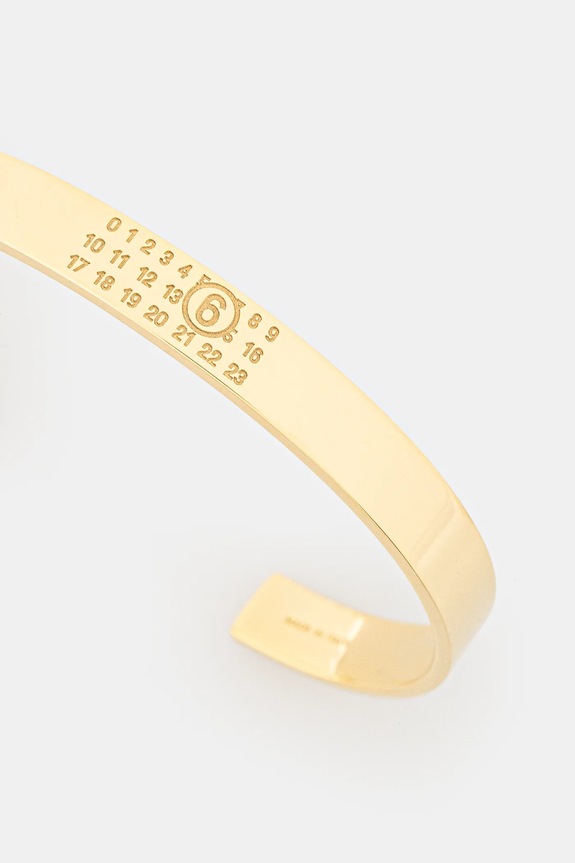 MM6 Maison Margiela braccialetto SM6UY0061.P6469 oro SS26