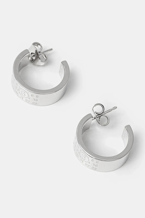 Сережки MM6 Maison Margiela серебрянный SM7VG0056.SV0310