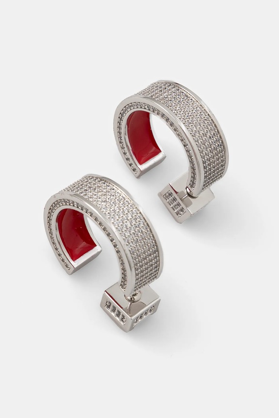 MAX&Co. cercei zirconiu cubic argintiu 2516751016200