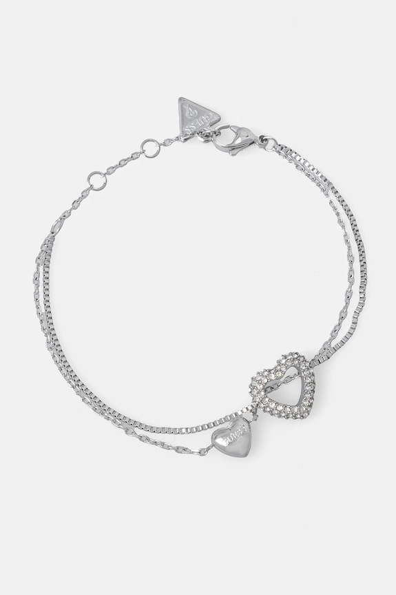 Guess bransoletka BELOVED Gift Box srebrny JUBB05.027JW