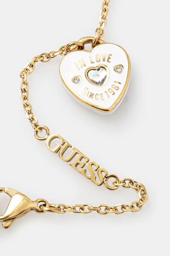 Guess bransoletka AMORE JUBB05.053JW złoty SS25