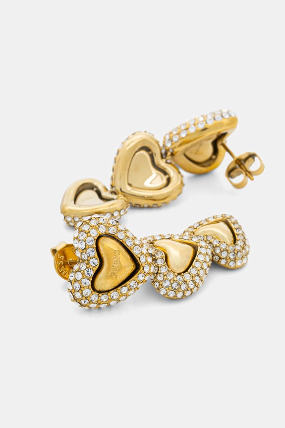 Doplnky Náušnice Guess BELOVED JUBE05.013JW zlatá