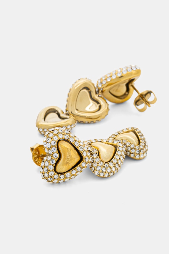 Doplnky Náušnice Guess BELOVED JUBE05.013JW zlatá