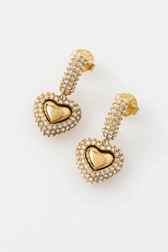 Náušnice Guess BELOVED zirkonie zlatá JUBE05.021JW