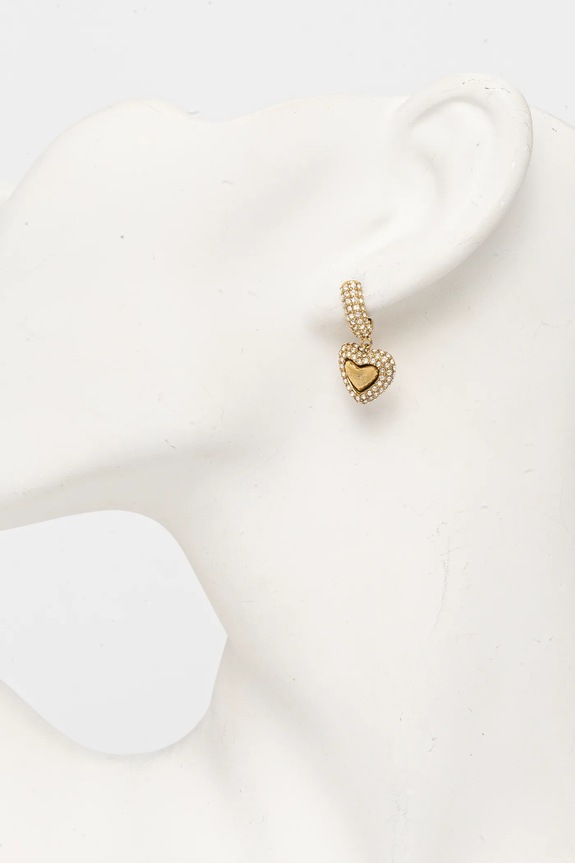 Doplňky Náušnice Guess BELOVED JUBE05.021JW zlatá
