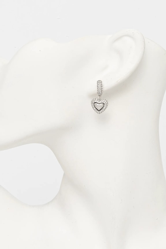 Akcesoria Guess kolczyki BELOVED JUBE05.021JW srebrny