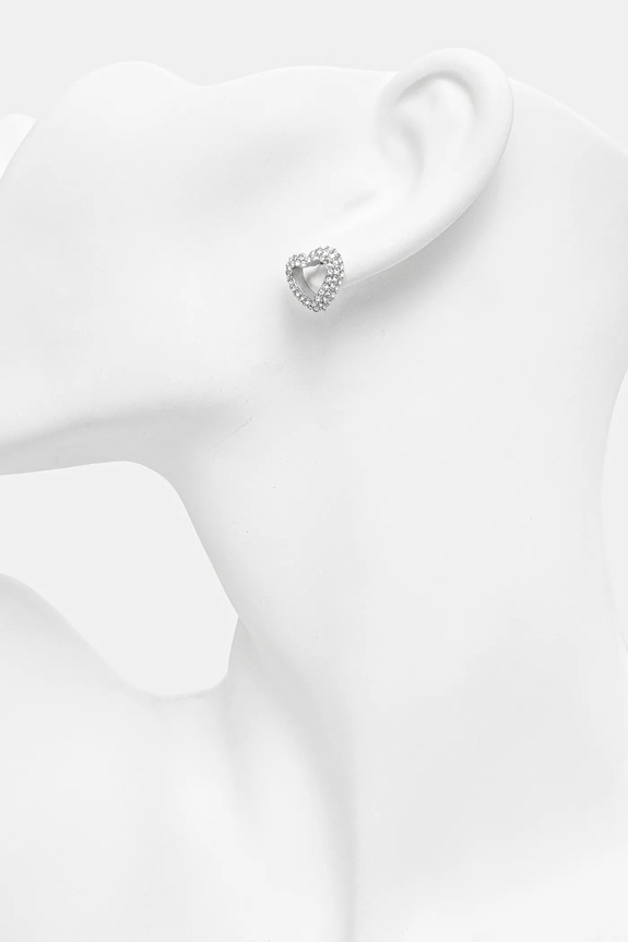 Accesorii Guess cercei BELOVED JUBE05.028JW argintiu