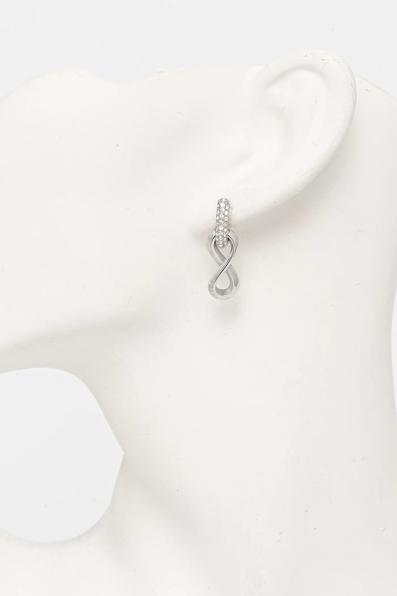Akcesoria Guess kolczyki AMORE JUBE05.051JW srebrny