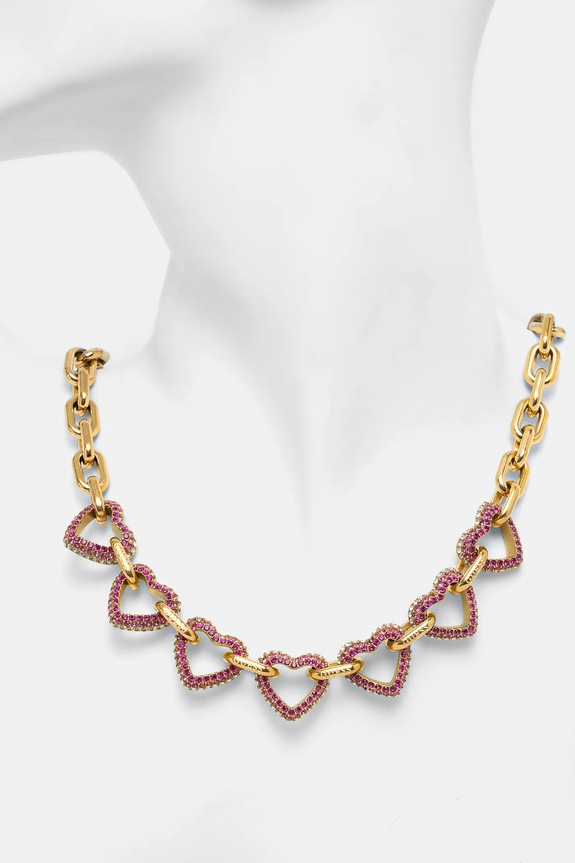 Αξεσουάρ Κολιέ Guess BELOVED JUBN05.001JW χρυσαφί