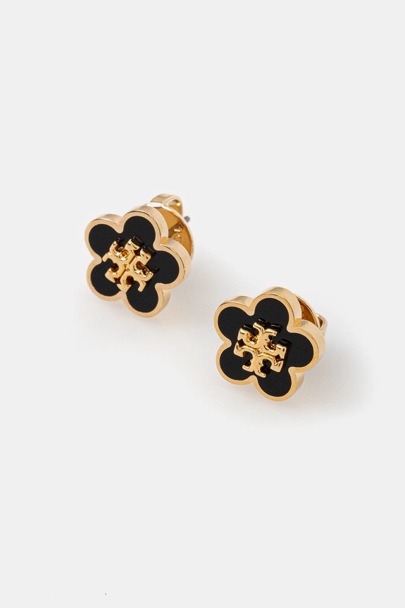 Tory Burch cercei Kira Enamel Flower aur 147151.720