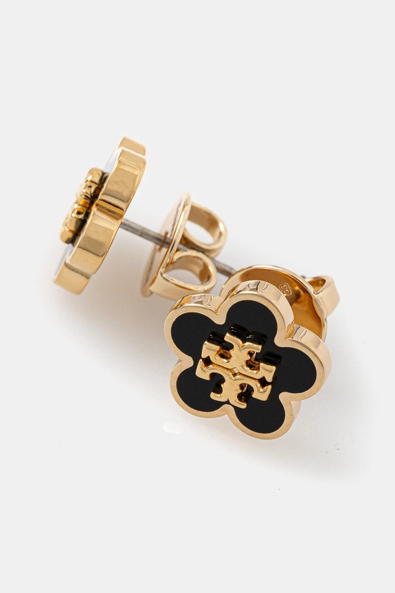Accesorii Tory Burch cercei Kira Enamel Flower 147151.720 aur
